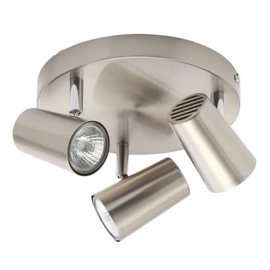 Revive Satin Nickel 3 Light Spotlight Large Image