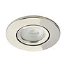 Revive Satin Nickel IP65 LED Fire-Rated Tiltable Downlight  Profile Large Image