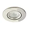 Revive Satin Nickel IP65 LED Fire-Rated Tiltable Downlight  Profile Large Image