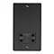 Revive Shaver Socket Matt Black/Black Large Image