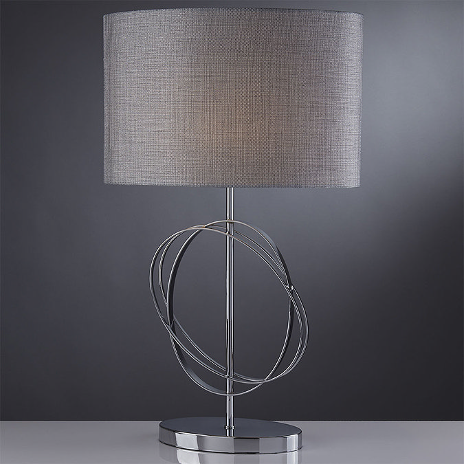 Revive Rings Table Lamp with Oval Shade Profile Large Image