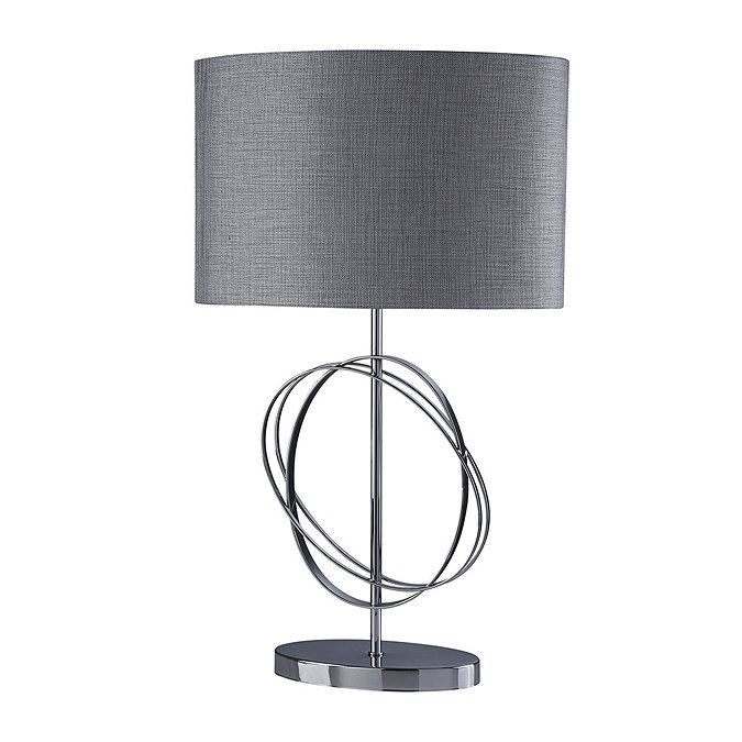Revive Rings Table Lamp with Oval Shade Large Image