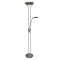 Revive Satin Silver Mother & Child Floor Lamp Large Image