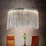 Revive Silver Waterfall Pendant Ceiling Light