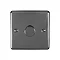 Revive Single Dimmer Light Switch - Black Nickel Large Image