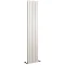 Hudson Reed Revive Single Panel Vertical Designer Radiator - White - HL323 Large Image