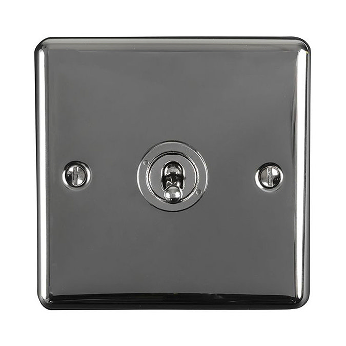 Revive Single Toggle Light Switch - Black Nickel Large Image