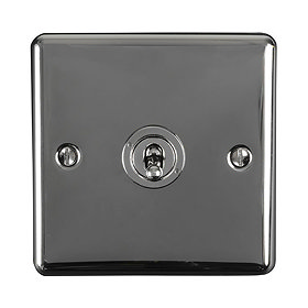 Revive Single Toggle Light Switch - Black Nickel Large Image