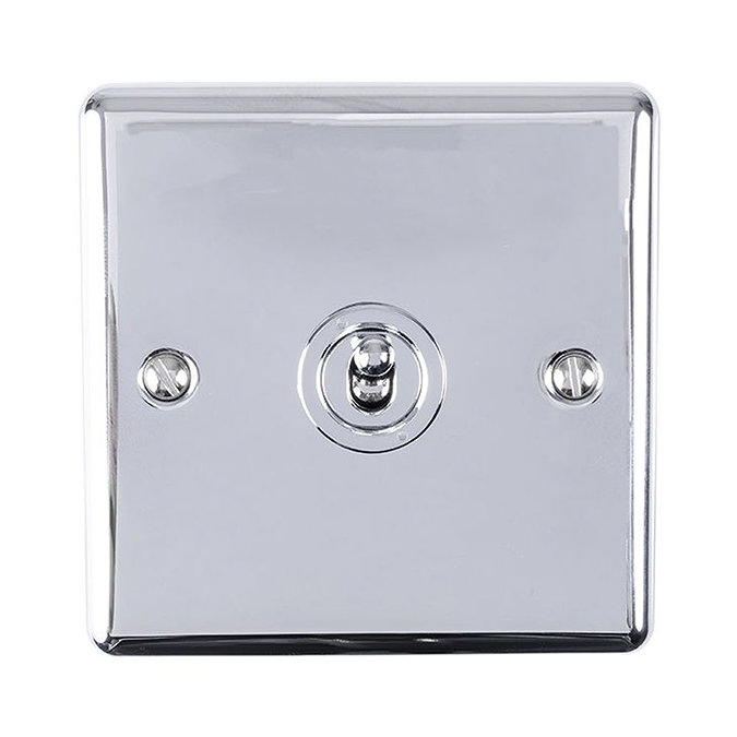 Revive Single Toggle Light Switch -  Polished Chrome Large Image