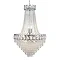 Revive Chrome 11 Light Chandelier with Crystal Beads Large Image