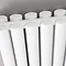 Hudson Reed Revive Small Double Panel Designer Radiator - White - HL328 Profile Large Image