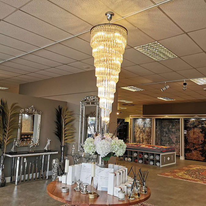 Revive Spiral Chandelier Ceiling Light