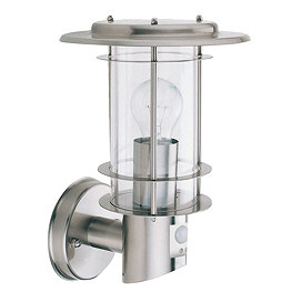 Revive Outdoor Lantern Wall Light with PIR Sensor Large Image