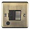 Revive Switched Fused Spur with Flex Outlet Antique Brass/Black Large Image