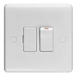 Revive Switched Fused Spur with Flex Outlet White Large Image