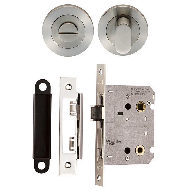 Revive Turn and Release with 76mm Lock - Satin Stainless Stee