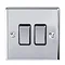 Revive Twin Light Switch - Polished Chrome Large Image