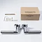 Revive Vesta Round Door Lever Handles - Polished Nickel / Satin Nickel Feature Large Image