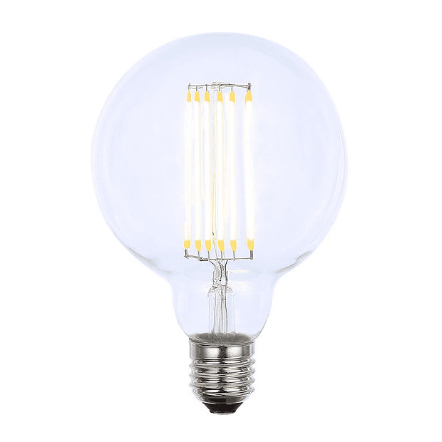 Revive Vintage E27 G95 ES LED Filament Clear Glass Globe Lamp Large Image