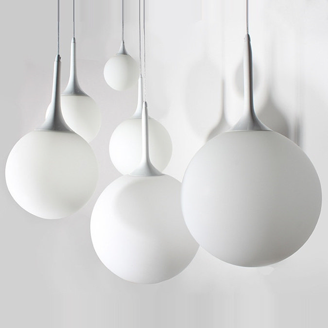 Revive White Ball Pendant Ceiling Light