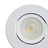 Ellis & Co IP65 LED White Round Tiltable Bathroom Downlight
