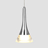 Ellis & Co Zirconia Crystal Single Drop Cone Pendant Light