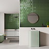 Ricci Green Kit-Kat Wall Tiles - 200 x 200mm