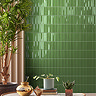 Ricci Green Kit-Kat Wall Tiles - 200 x 200mm