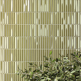 Ricci Olive Kit-Kat Wall Tiles - 200 x 200mm