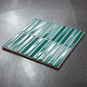 Ricci Turquoise Kit-Kat Wall Tiles - 200 x 200mm