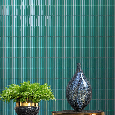 Ricci Turquoise Kit-Kat Wall Tiles - 200 x 200mm