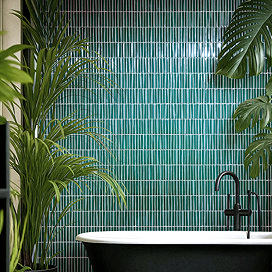 Ricci Turquoise Kit-Kat Wall Tiles - 200 x 200mm
