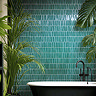 Ricci Turquoise Kit-Kat Wall Tiles - 200 x 200mm