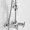 Richmond Traditional Thermostatic Shower with Rigid Riser Kit & Diverter Feature Large Image