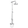 Richmond Traditional Thermostatic Shower with Rigid Riser Kit & Diverter Large Image