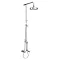 Richmond Traditional Thermostatic Shower with Rigid Riser Kit & Diverter Large Image