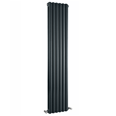 Rico Double Panel Anthracite Radiator 1800 x 361  Feature Large Image