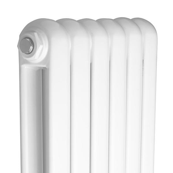 Rico Double Panel White Radiator 1800 x 377  Profile Large Image