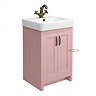 Right Hand Door for Chatsworth 525mm 2 Door Basin Unit Dusky Pink