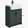 Right Hand Door for Chatsworth 600mm Semi Recessed Green Basin Unit
