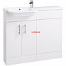 Right-Hand Door for Nova Emporio 1000mm Compact Semi-Recessed Combination Basin and WC Unit