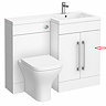 Right Hand Door for Valencia 1100mm White Gloss Combination Basin Unit