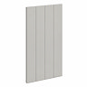 Right Hand Side Panel for Chatsworth 600mm Grey Semi Recessed Basin Unit