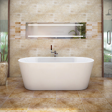 Rio Modern Free Standing Bath (1690 x 790mm) Profile Large Image