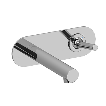 Riobel GS 360° Wall Mounted Single Lever Basin Mixer - Chrome