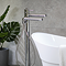Riobel GS Freestanding Bath Shower Mixer - Chrome