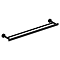 Riobel Paradox 60cm Double Towel Rail - Black