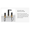 Riobel Paradox Deck Mounted Bath Shower Mixer - Black