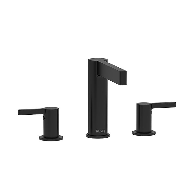 Riobel Paradox Three Hole Basin Mixer - Black