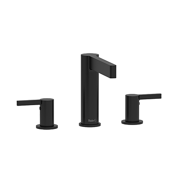 Riobel Paradox Three Hole Basin Mixer - Black